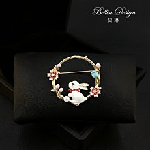 胸針 別針 日系可愛兔子胸針女ins潮個性少女貓咪別針領針防走光扣襯衫配飾 衣服配飾-寶島百貨 歷史價格詳細信息