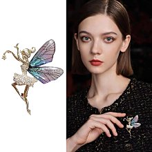 跳芭蕾舞女孩胸女氣質別精靈翅膀胸花高檔設計感小眾衣服配飾~告白氣球 價格比較,價格查詢,歷史價格詳細信息