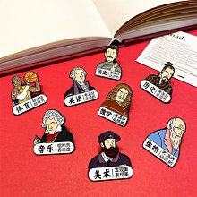 滿分學科胸名人覺醒年代語文數學英語金屬徽章學生包包別裝飾~告白氣球 歷史價格詳細信息