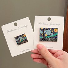 梵高油畫胸向日葵人物畫像金屬徽章ins潮復古別裝飾包包配飾~告白氣球 歷史價格詳細信息