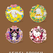 三麗鷗金屬徽章學院風玉桂狗庫洛米布丁狗胸學生班徽校徽配飾品~告白氣球 歷史價格詳細信息