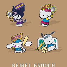 三麗鷗金屬徽章學院風玉桂狗庫洛米布丁狗胸學生班徽校徽配飾品~告白氣球 歷史價格詳細信息