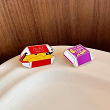 個性金屬徽章時尚五行胸徽金色銀色金木水火土胸針蝴蝶扣領徽套裝 歷史價格詳細信息
