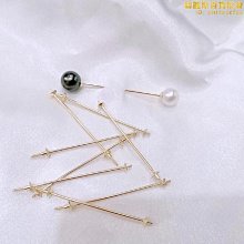 k金AU750金鑲碧玉粉青和闐玉吊墜鎖骨鍊掛件 k金 歷史價格詳細信息