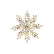 時來運轉旋轉雪花胸針高檔女設計感小眾精緻西裝胸花別針生日禮物 歷史價格詳細信息