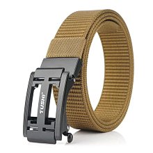自動扣帆布皮帶男士青年學生懶人工裝軍訓皮帶女尼龍休閑皮帶 歷史價格詳細信息