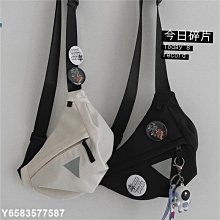 工裝機能風胸包男ins潮酷街頭個性斜挎包學生嘻哈運動小挎包腰包 歷史價格詳細信息