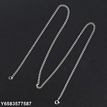 【熱賣精選】銀鏈項鏈男款男潮鎖骨鏈女粗長男士鏈子無吊墜素鏈999足銀 歷史價格詳細信息