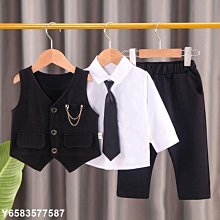 【熱賣精選】男童小西裝套裝2022春秋款3-4歲兒童帥氣禮服2寶寶時尚馬甲三件套 價格比較,價格查詢,歷史價格詳細信息
