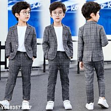 男童禮服韓版春夏西裝黑色馬甲小學生合唱六一兒童節鋼琴演出服 歷史價格詳細信息