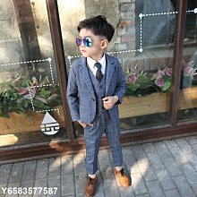 男童西裝套裝兒童西服小花童禮服中大童男孩鋼琴演出服秋冬☆宸宸百寶樓☆ 歷史價格詳細信息