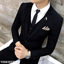 【熱賣精選】男童小西裝金屬鑲鉆領帶款韓版男士領結新郎結婚禮服領花包郵胸針 歷史價格詳細信息