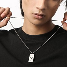 下殺-項鏈男潮輕奢小眾高街男士高級感飾品項鏈男潮牌不掉色鏈子鎖骨鏈 歷史價格詳細信息