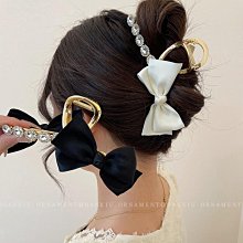 新款韓版高級感鑲鑽貝珠鯊魚夾閃鑽球珍珠抓夾後腦勺盤髮夾子髮夾 歷史價格詳細信息