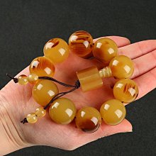 藏式佛珠牦牛骨嘎巴啦手串西藏天然老牛骨手鏈佛珠男女嘎嘎念珠 歷史價格詳細信息