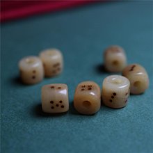 保真牛骨三通做舊款佛頭三通文玩配飾 -2151 歷史價格詳細信息