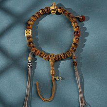 西藏牦牛骨頭阿呆手串文玩骨頭惡靈手鏈老料天然牛骨桶珠念珠 歷史價格詳細信息