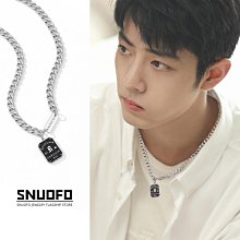 項鏈男款小眾設計高級感嘻哈纏繞疊戴痞帥百搭高街鎖骨鏈男潮吊墜 歷史價格詳細信息