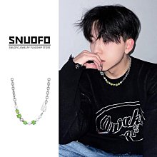 男飾 項鏈 手鏈 戒指男飾 項鏈 手鏈項鏈高街男設計感小眾冷淡風男款百搭簡約鈦鋼痞帥個性潮流配飾 歷史價格詳細信息