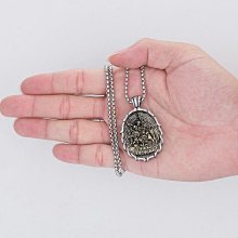 鈦鋼男士項鍊個性時尚運動啞鈴吊墜情侶輕奢飾品不鏽鋼古巴鏈好康優】【威 歷史價格詳細信息