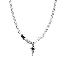 現貨-鈦鋼項鏈. 女士水波紋鈦鋼項鏈.白鋼項鍊.情人節.生日.節慶送禮 歷史價格詳細信息