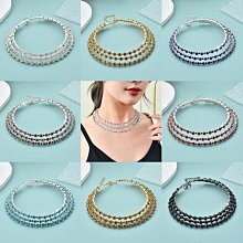 頸鏈 奢華水鑽流蘇項鍊 夜店派對性感誇張身體鏈配飾 歷史價格詳細信息