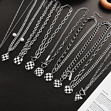 現貨-鈦鋼項鏈. 女士水波紋鈦鋼項鏈.白鋼項鍊.情人節.生日.節慶送禮 歷史價格詳細信息