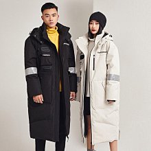 羽絨服 現貨】entire廓型高圍領機能連帽90灰鴨絨500克羽絨服 男女寬松款 歷史價格詳細信息