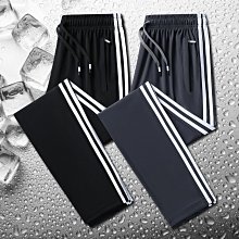 休閑男褲子夏季寬松直筒男生美式高街微喇牛仔褲男款春秋2024新款 歷史價格詳細信息