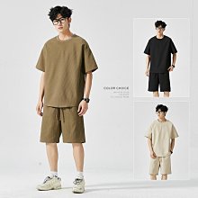 健身服 健身衣 運動上衣 冰絲套裝男士夏季青年學生休閑運動短袖短褲兩件套薄款套裝 T恤 歷史價格詳細信息