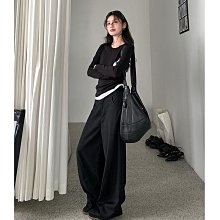 高級感慵懶寬松顯瘦闊腿牛仔褲女2024春夏美式高街垂感喇叭長褲子 歷史價格詳細信息