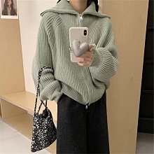 韓系學院風針織毛衣外套 歷史價格詳細信息