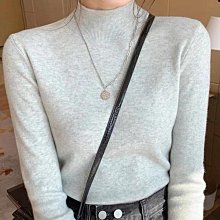 高級感半高領毛衣男秋冬加絨修身針織短袖打底衫T恤男士毛線衣 歷史價格詳細信息