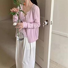 韓系溫柔開衫針織外套女裝連帽毛衣日系慵懶風新款2022秋冬季上衣 歷史價格詳細信息