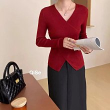 女裝 秋季新款V領坑條針織開衫女韓系休閑百搭好看短款打底衫上衣 歷史價格詳細信息