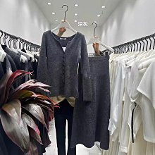 女裝 高級感針織開衫上衣女早秋新款小香風半身裙長裙初秋穿搭一整 價格比較,價格查詢,歷史價格詳細信息