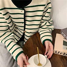 新品 條紋毛衣男 小眾設計感情侶裝 秋冬季慵懶風 寬鬆條紋針織衫 男士上衣服外穿外套ins潮-可開發票 歷史價格詳細信息