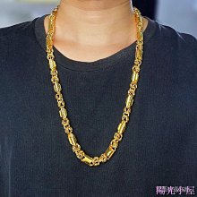 ( 金店同款 )久不掉色越南沙金女士項鏈真假黃金。 歷史價格詳細信息