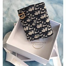 Dior Oblique Saddle 老花小卡包 帆布零錢包 證件卡夾 名片夾 實拍正品 歷史價格詳細信息