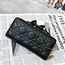 二手長皮夾，TOD'S藍色荔枝皮，拉鏈款，內有三隔層 歷史價格詳細信息