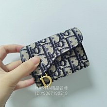 Dior Oblique Saddle 老花小卡包 帆布零錢包 證件卡夾 名片夾 實拍正品 價格比較,價格查詢,歷史價格詳細信息