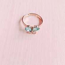 戒指水晶蝴蝶戒指女小眾高級感輕奢小眾設計感情侶對戒氣質開口指環 歷史價格詳細信息