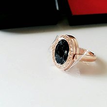 鑲橢圓橘紅寶石簡約戒指 潮流時尚氣質感石榴石戒指-哈囉好物 歷史價格詳細信息