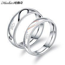 愛心拼接對鍊 珍愛誓約 高質感不銹鋼項鍊 愛戀 流行鋼飾 Love 白色情人節禮物 紀念日 長條鍊 情侶項鍊 歷史價格詳細信息