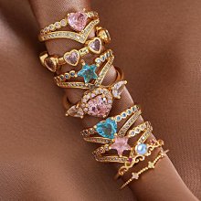 戒指 正品美國進口莫桑鉆戒指Pt950鉑金經典星光求婚結婚女戒1/2/3克拉~【爆款】 歷史價格詳細信息