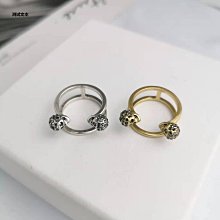 代購麥家新款甲殼蟲骷髏戒指女個性氣質朋克風中古款開口鑲鉆珍珠指環 明星大牌同款首飾 歷史價格詳細信息