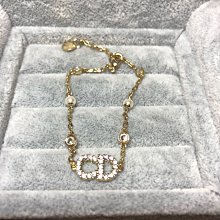 DIOR logo 二手 超美 水鑽 復古金 戒指 歷史價格詳細信息