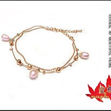 【浪漫珍愛繫情】日本進口淡紫色天然珍珠&玫瑰金手鍊【附保證書.禮盒.免運費】C015 價格比較,價格查詢,歷史價格詳細信息