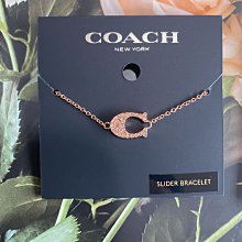 【COACH】玫瑰金框 粉面 C字交錯手鍊造型設計 女錶 (CO14503751) 歷史價格詳細信息