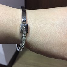 純銀手環 純銀寬面開口銀手鐲 銀手鐲 休閒 銀手環 足銀 純銀手鐲 情人節送 學生 女友-玲瓏心飾 歷史價格詳細信息